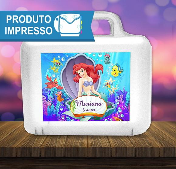 Rótulo Maletinha Pequena Sereia