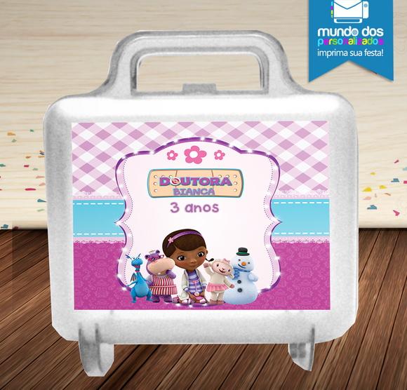 Rótulo Maletinha Doutora Brinquedos