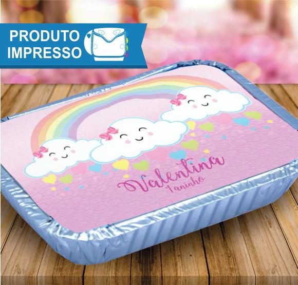 Rótulo Marmitinha Chuva de Amor