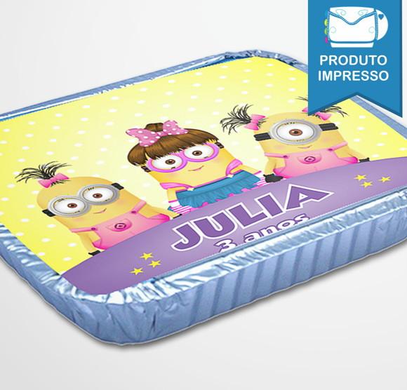 Rótulo Marmitinha Minions Menina