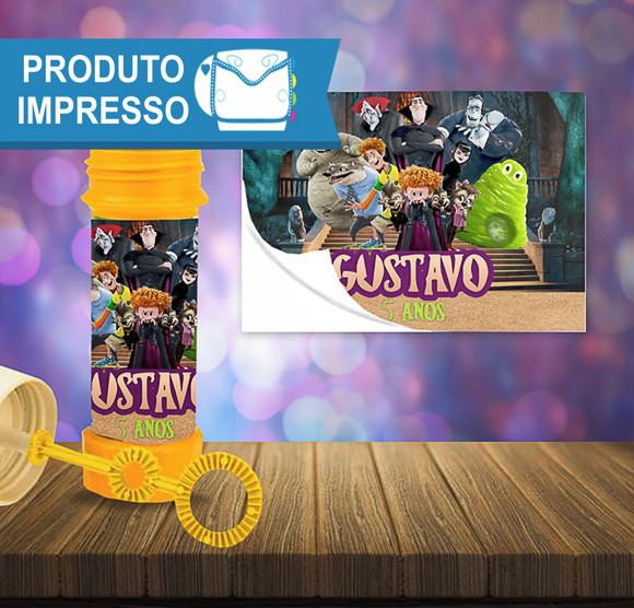 Rótulo para Bolha de Sabão Hotel Transylvania
