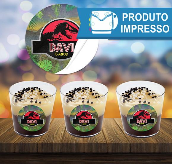 Rótulo para Copinho Jurassic Park