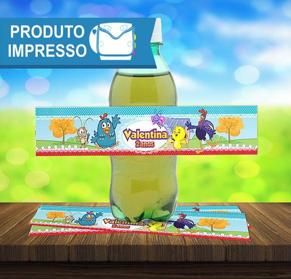 Rótulo para Refrigerante Galinha Pintadinha