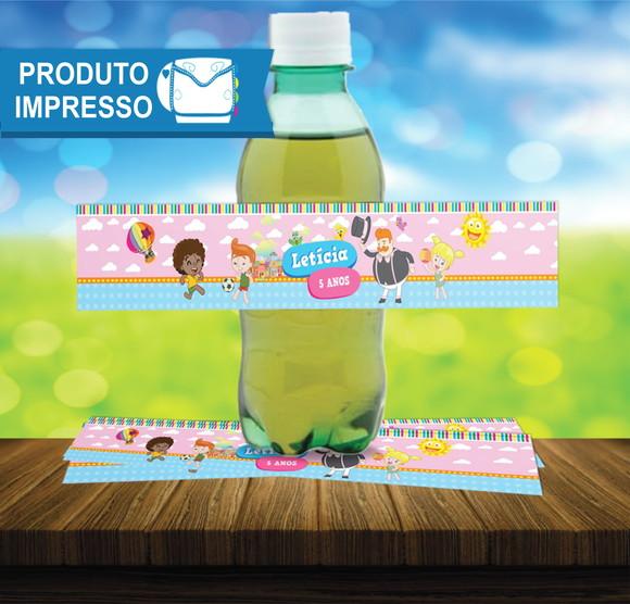 Rótulo para Refrigerante Mundo Bita Rosa