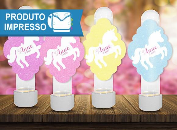 Rótulo para Tubete Unicornio