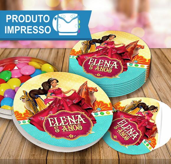 Rótulo Personalizado Latinha Elena de Avalor