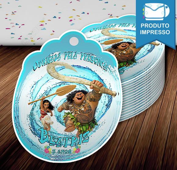 Tag Agradecimento Moana