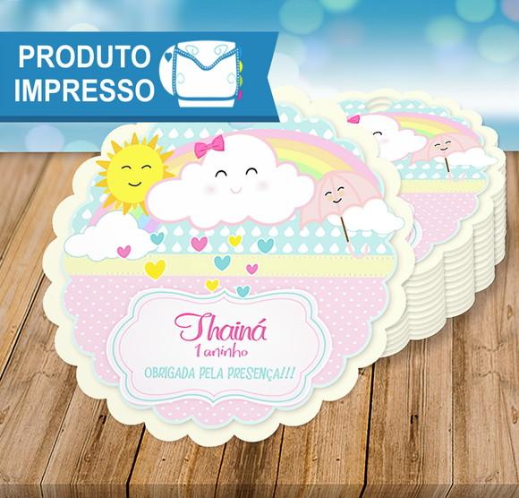 Tag de Agradecimento Chuva de Amor