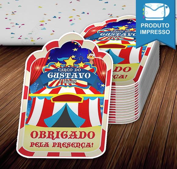 Tag de Lembrancinha Circo