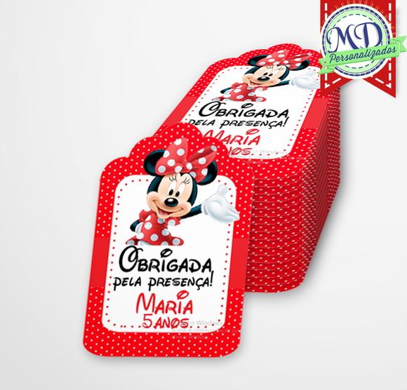 Tag para Lembranças Minnie