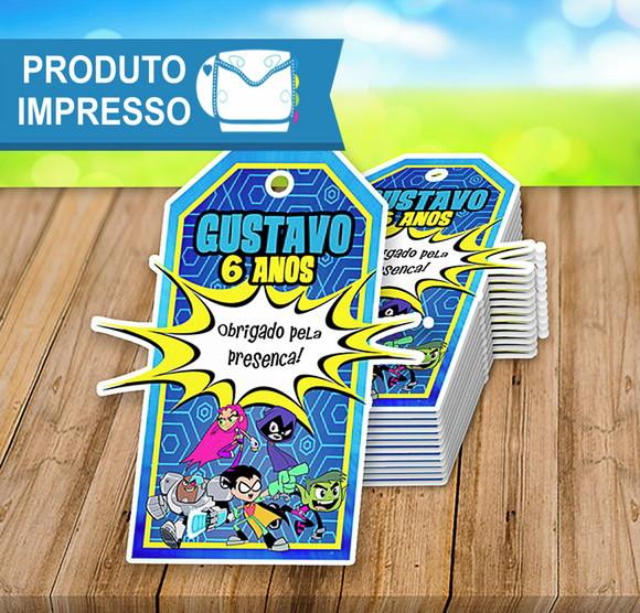 Tag para Lembrancinhas Jovens Titans