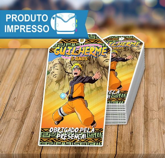 Tags de Lembrancinha Naruto