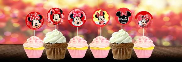 Topper Cupcake Minnie