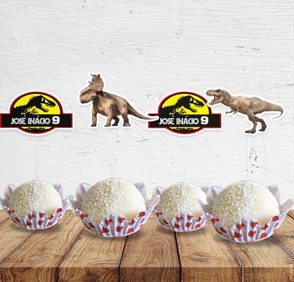 Topper para Doces Dinossauros
