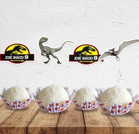 Topper para Doces Dinossauros