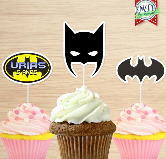 Topper para Docinho Batman