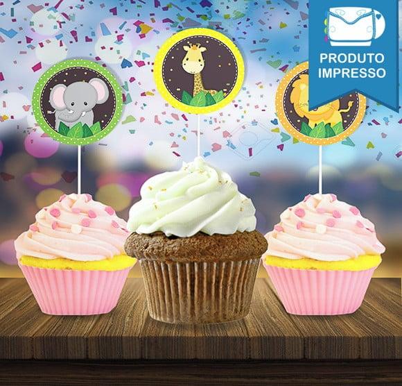 Topper para Docinho Safari