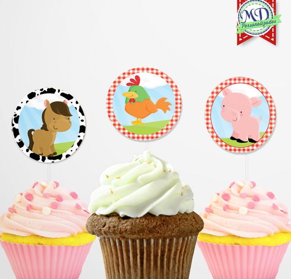 Toppers Fazendinha