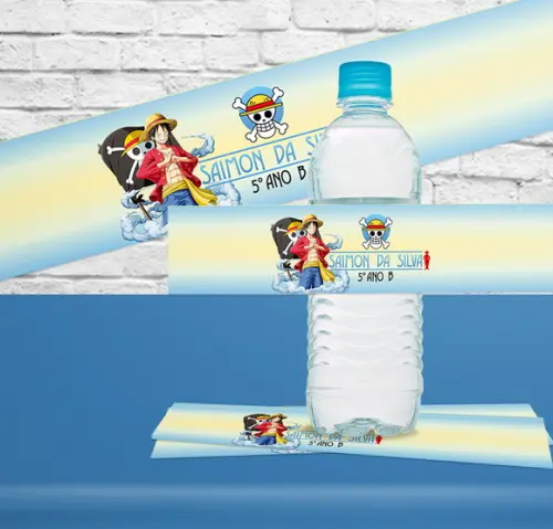 Adesivo Água ONE PIECE