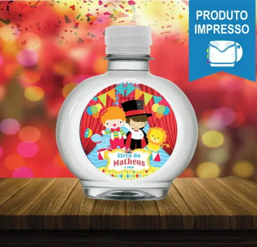 Adesivo Água Ouro Fino Circo