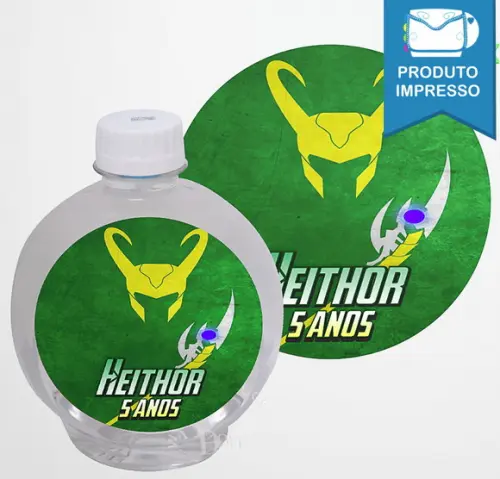Adesivo Água Ouro Fino Loki