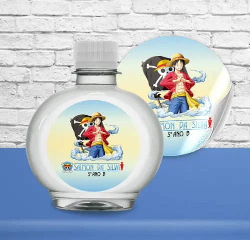 Adesivo Água Ouro Fino ONE PIECE