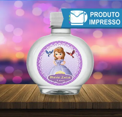 Adesivo Água Ouro Fino Princesa Sofia