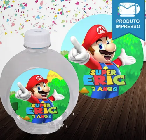 Adesivo Água Ouro Fino Super Mario