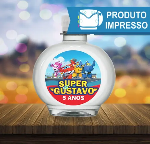 Adesivo Água Ouro Fino Super Wings