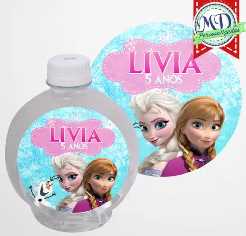 Adesivo Água Ouro Frozen