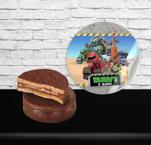 Adesivo Alfajor DINOTRUX