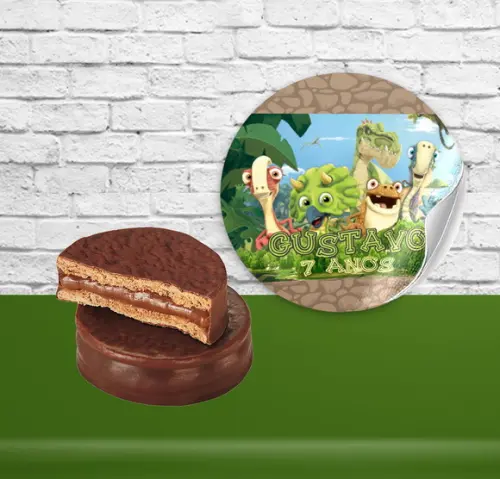 Adesivo Alfajor Gigantossauro