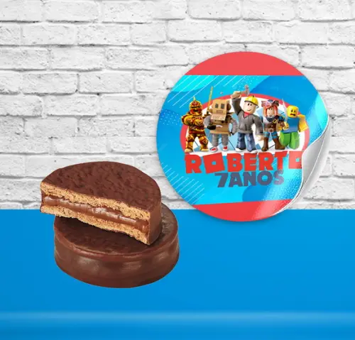 Adesivo Alfajor Roblox