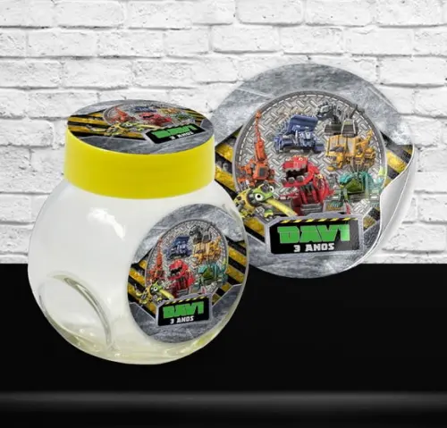 Adesivo Baleiro DINOTRUX