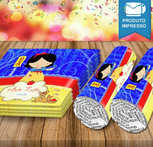 Adesivo Baton Branca de Neve