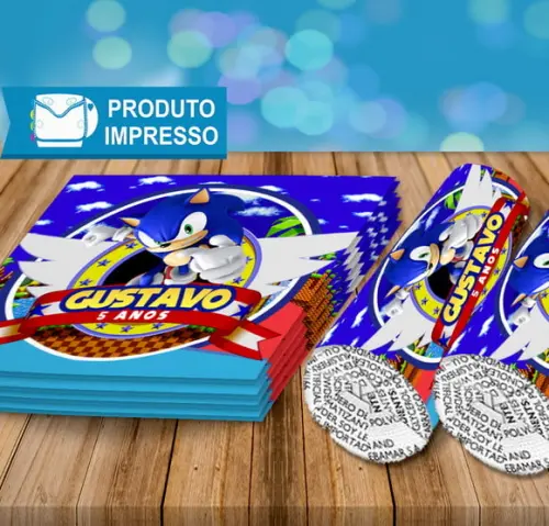 Adesivo Baton do Sonic