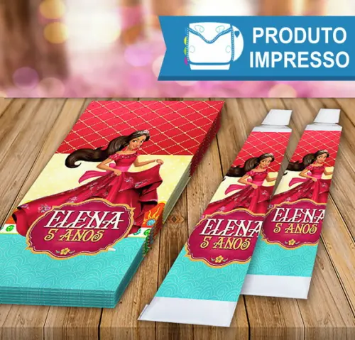 Adesivo Bisnaga Brigadeiro Elena de Avalor