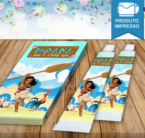 Adesivo Bisnaga Brigadeiro Moana