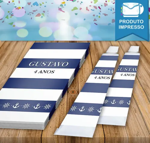 Adesivo Bisnaga Brigadeiro Marinheiro