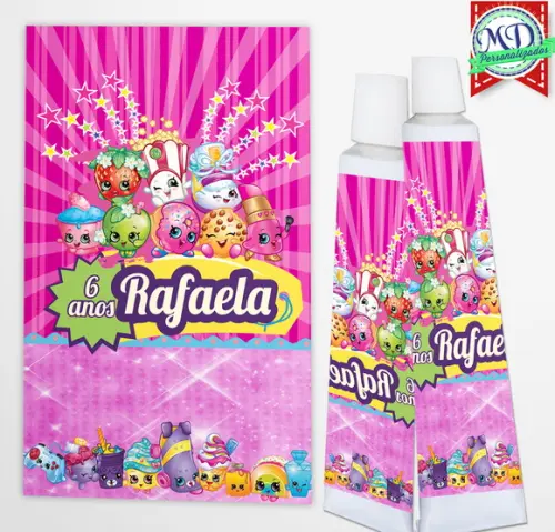Adesivo Bisnaga Brigadeiro Shopkins