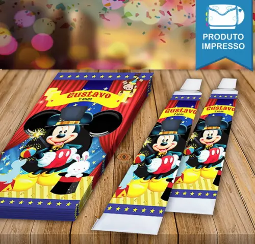 Adesivo Bisnaga Mickey Circo