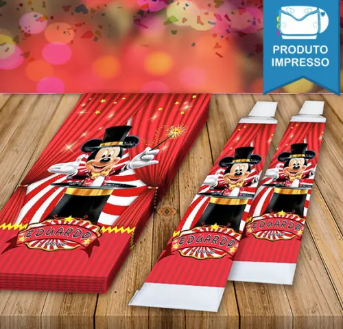 Adesivo Bisnaga Mickey Circo