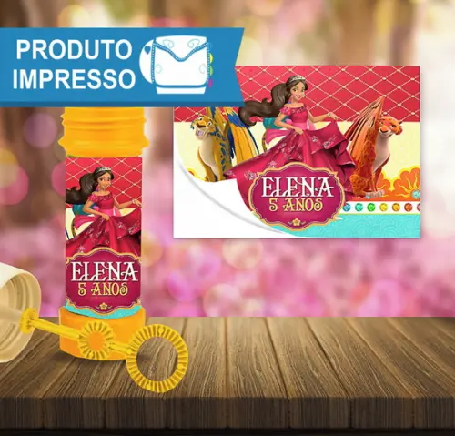Adesivo Bolha de Sabão Elena de Avalor