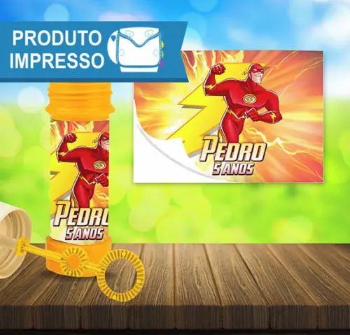 Adesivo Bolha de Sabão Flash