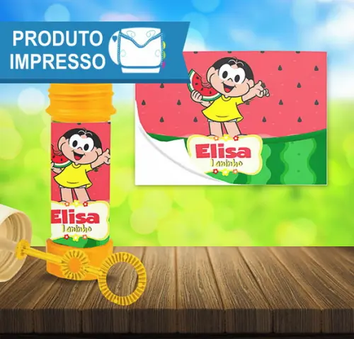 Adesivo Bolha de Sabão Magali