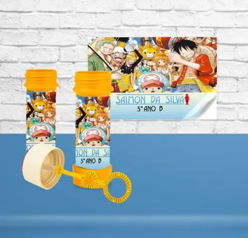 Adesivo Bolha de Sabão One Piece