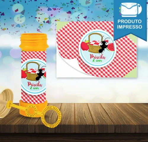 Adesivo Bolha de Sabão Picnic