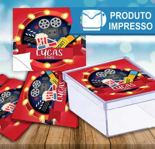 Adesivo Caixinha Cinema