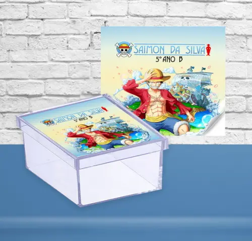 Adesivo Caixinha ONE PIECE