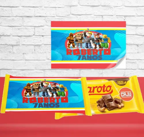 Adesivo Chocolate Roblox